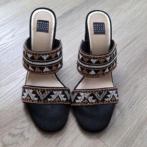 WHBM Beaded heels